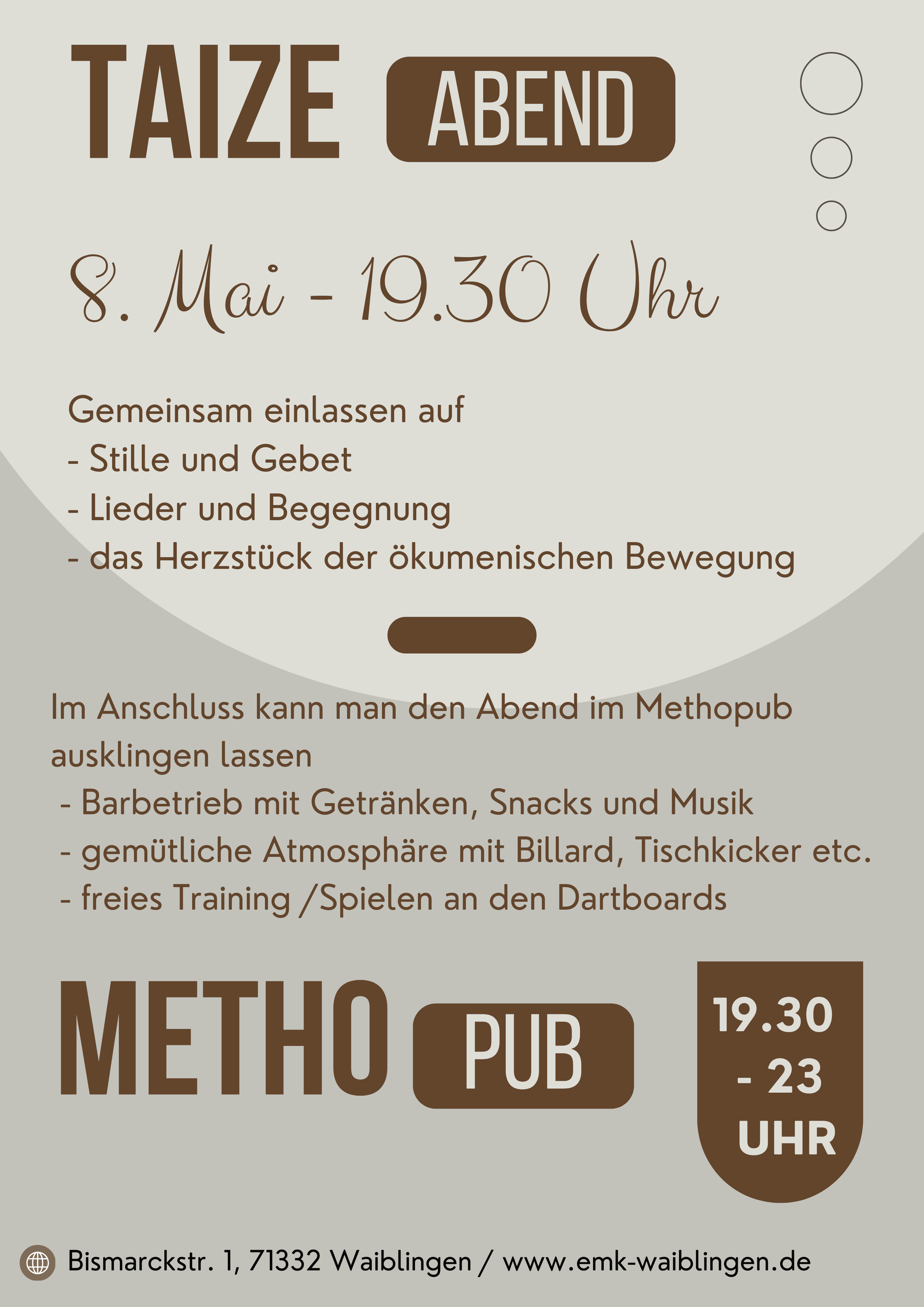 Flyer Methopub