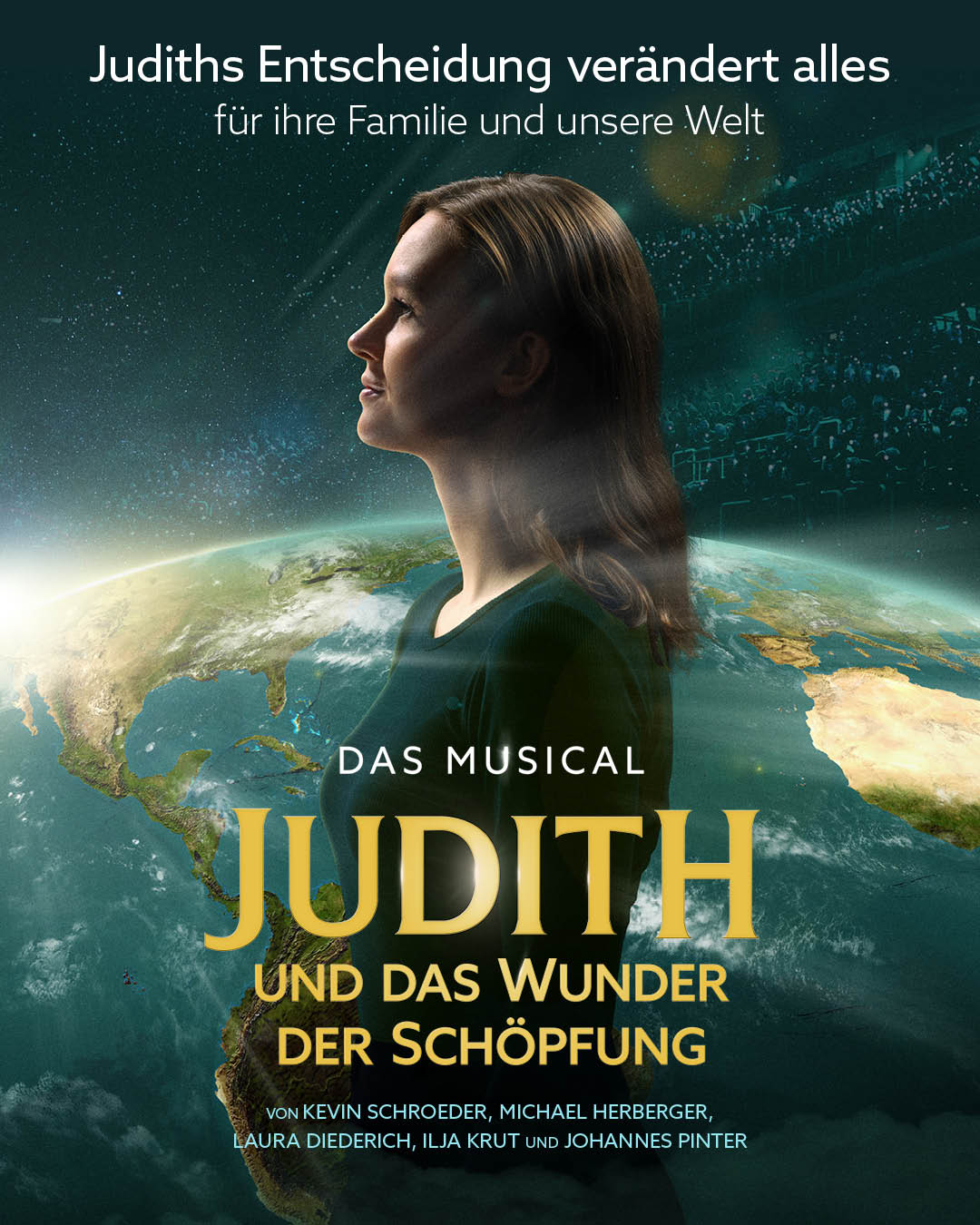 Flyer Chormusical Judith und das Wunder Schöpfung